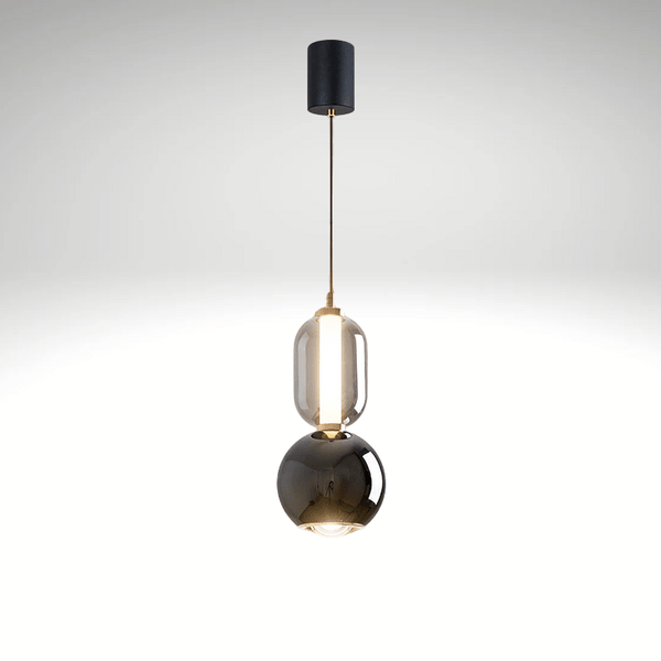 Nordic Creative Pendant Lamp Made of Iron Glass