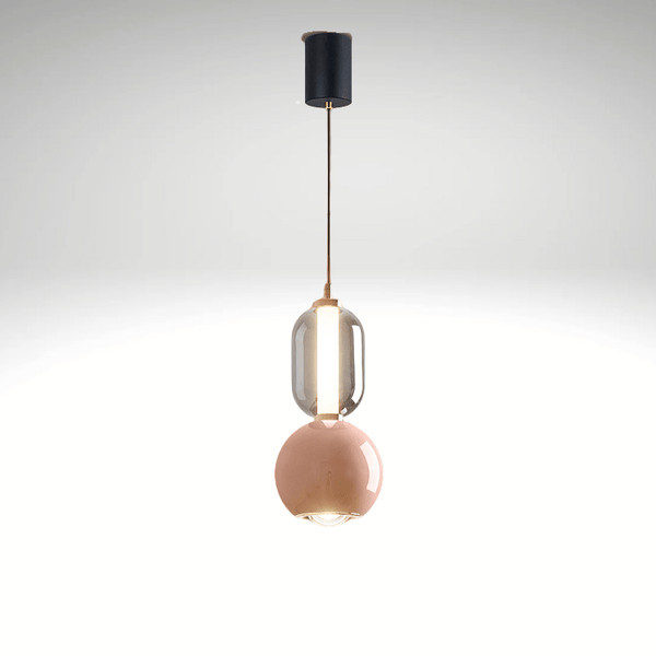 Nordic Creative Hanglamp Van Ijzerglas - hanglampen - gemonteerd