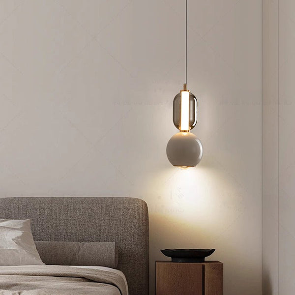 Nordic Creative Hanglamp Van Ijzerglas - hanglampen - materiaaldetail