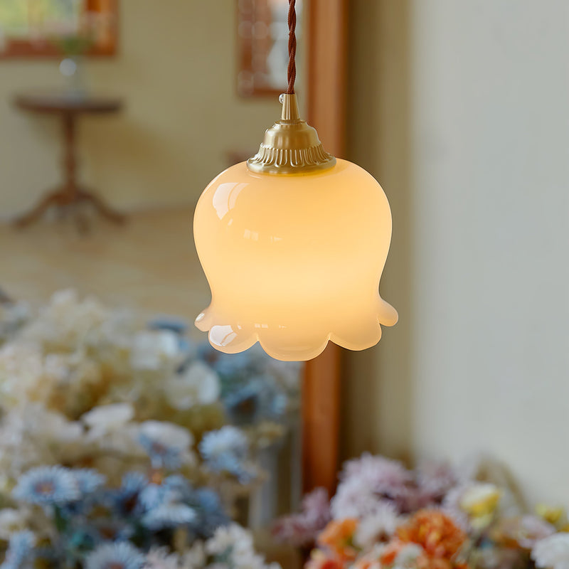 Vallei Bloem Hanglamp - hanglampen - zijaanzicht