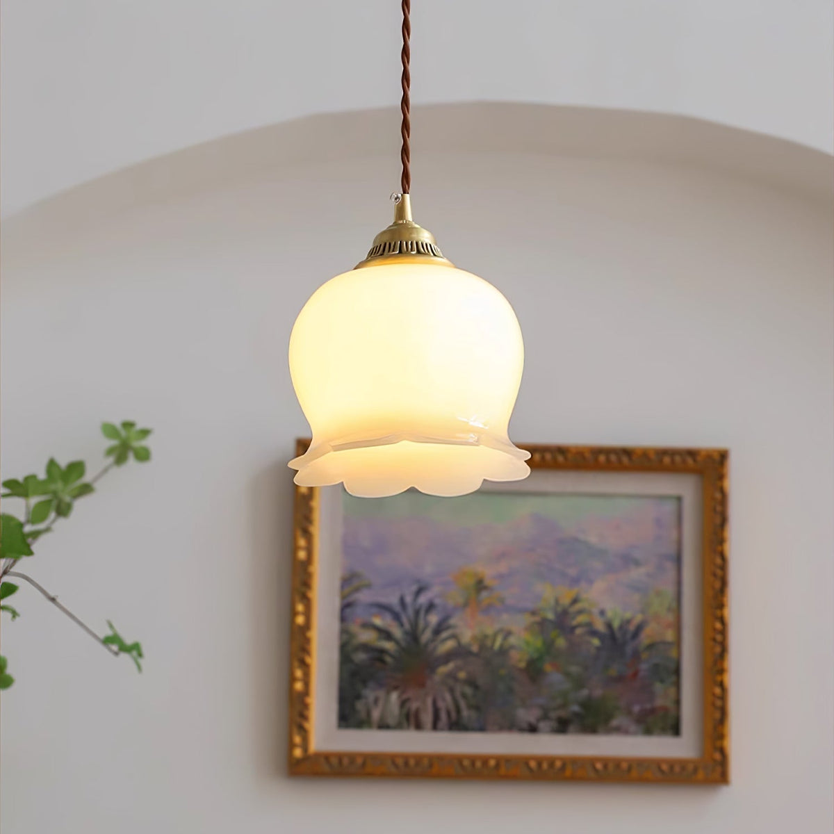 Vallei Bloem Hanglamp - hanglampen - gemonteerd