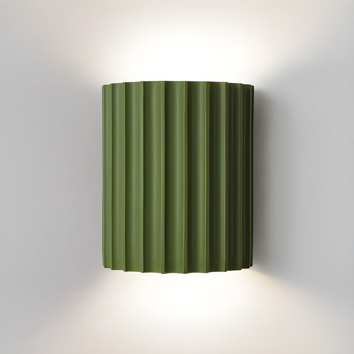 Modern Semicircular Resin Wall Lamp for the Living Room 