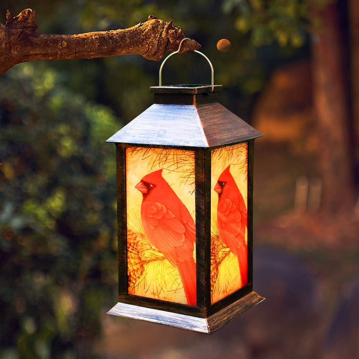 Charming Cardinal Lantern 