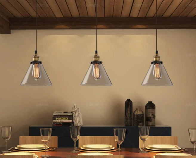 NordicLoom – Moderne Loft Hanglamp met Glas - hanglampen