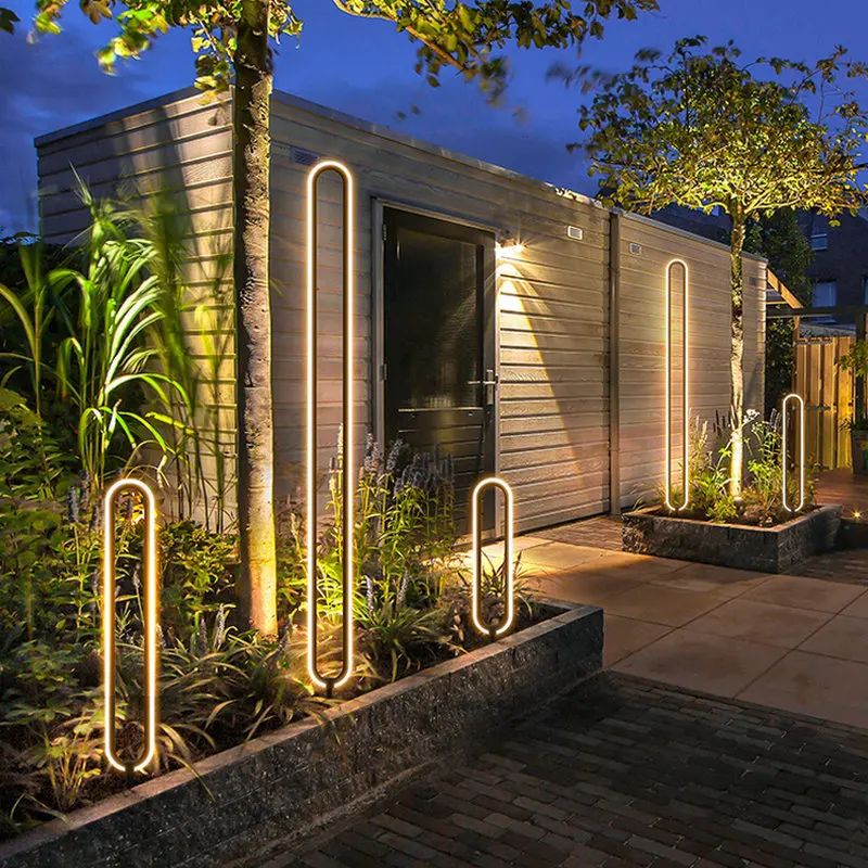 LumiPath Rondo – Waterdichte LED Tuinlamp | Minimalistisch Buitenlicht voor Pad, Villa & Landschap - buitenverlichting - in d