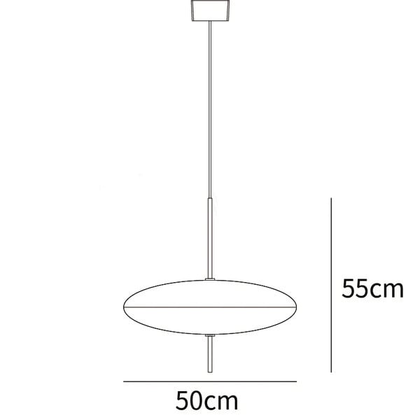 Model 2065 Hanglamp - hanglampen - zijaanzicht