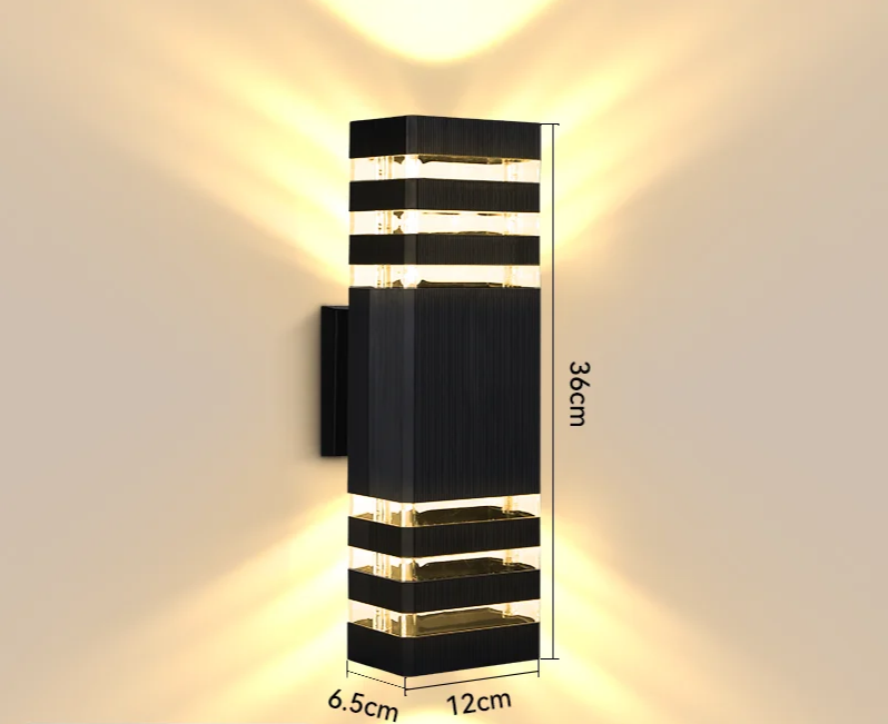 LumoGuard E27 – Waterdichte LED Wandlamp IP65 - wandlampen - sfeerbeeld
