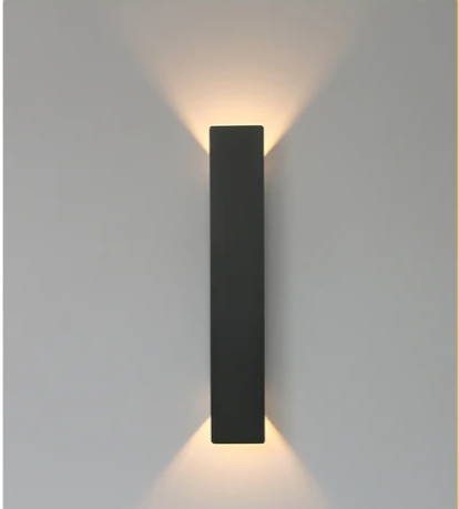 LumaShield Duo – LED Wandlamp Zwart & Wit - wandlamp - verlicht