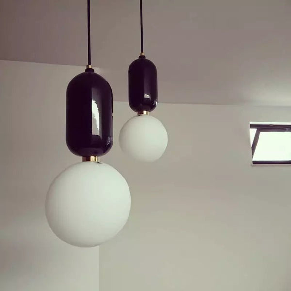 Minimalistische En Opvallende Ballen Hanglamp - hanglampen - gemonteerd