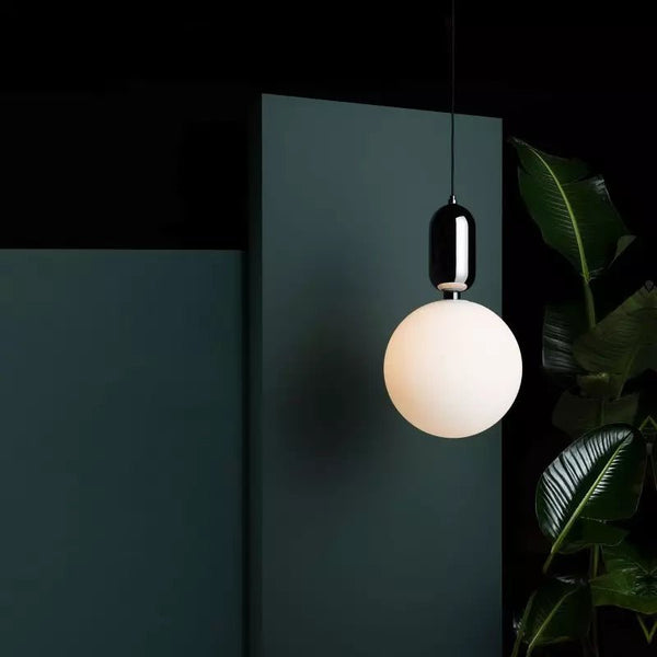 Minimalistische En Opvallende Ballen Hanglamp - hanglampen - zijaanzicht