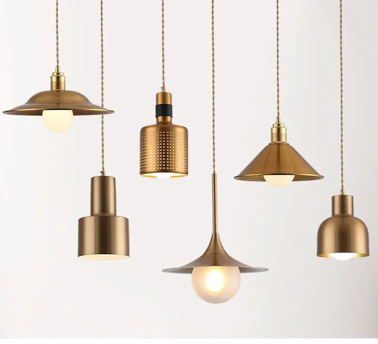 AuroraNord Goudgeplateerde Nordic Hanglamp - wandlamp