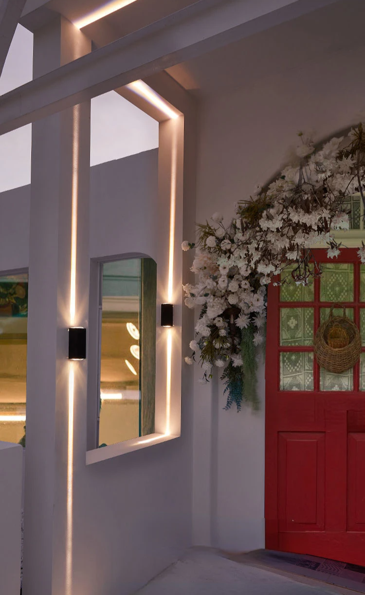 Stralux Beam IP65 Wandlamp – Minimalistische LED Buitenlamp met Smalle Lichtbundel voor Gevel, Tuin & Terras - buitenverlicht