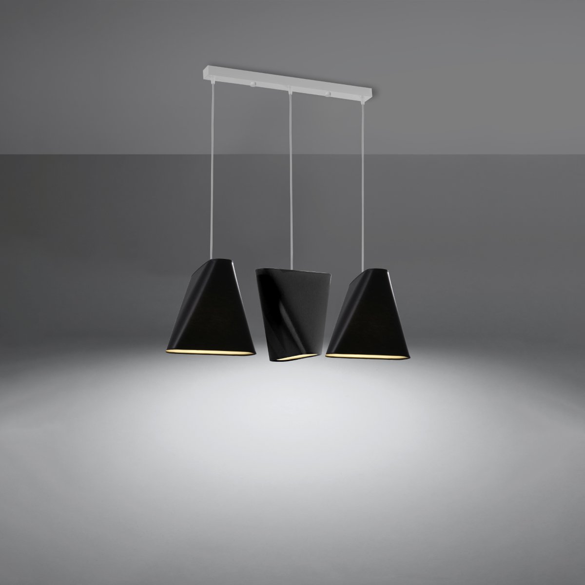 Lightinup SRL - Blum Zwart Kroonluchter - hanglampen - sfeerbeeld