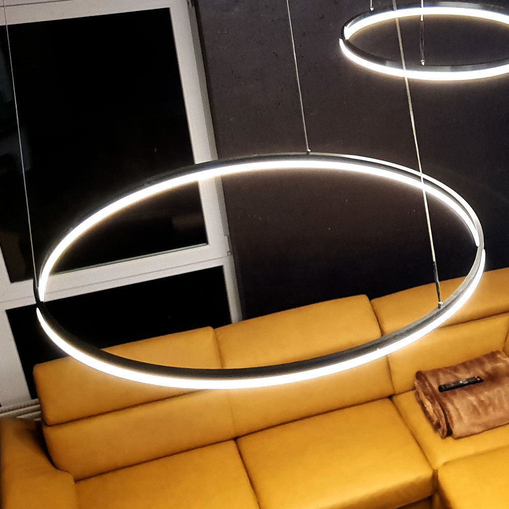 Skapetze - S.LUCE Ring 120 LED Hanglamp 5m Pendel - hanglampen - afmetingen