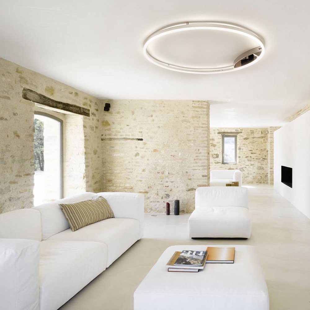 Skapetze - S.Luce Ring 60 Led Wand- & Plafondlamp Dimbaar - wandlampen - afmetingen