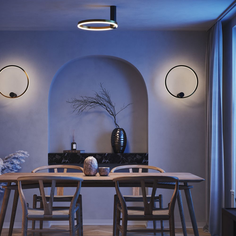 Skapetze - Ring Air LED Wand- & Plafondlamp Rond - plafondlamp - gemonteerd