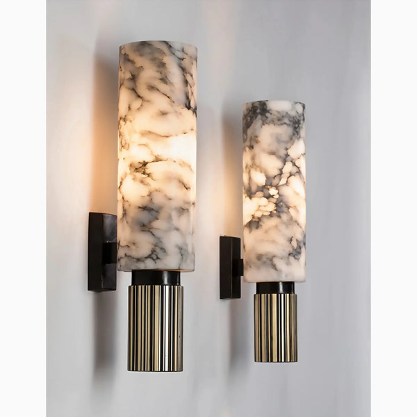 Luxe Marmeren Wandlamp Voor In Huis - wandlampen - sfeerbeeld