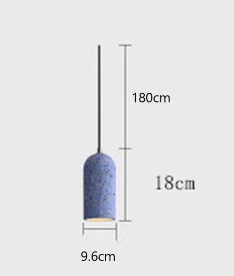 CementoLux – Handgemaakte Cement Hanglamp met LED - hanglampen - materiaaldetail