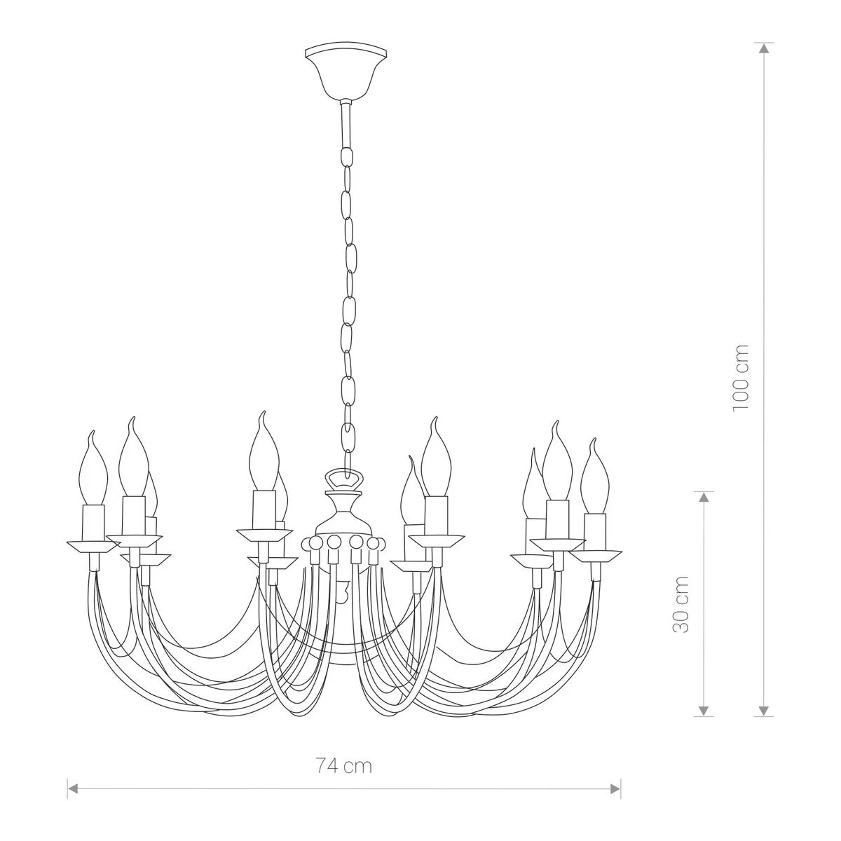 Huber Meubels - Ares X Hanglamp - hanglampen - sfeerbeeld