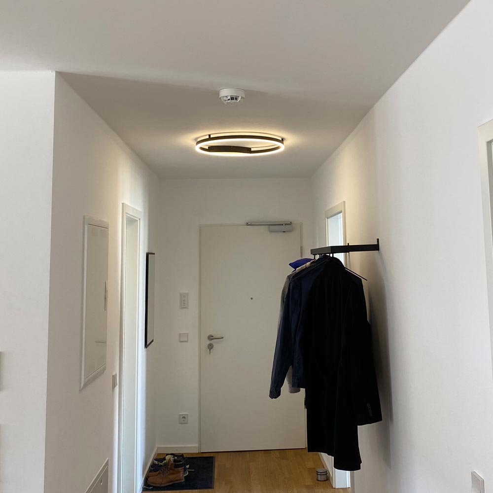 Skapetze - S.LUCE Ring 40 LED Plafond & Wandlamp Dimbaar - wandlampen - sfeerbeeld