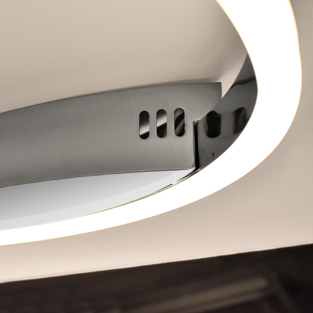 Skapetze - S.LUCE Ring 40 LED Plafond & Wandlamp Dimbaar - wandlampen