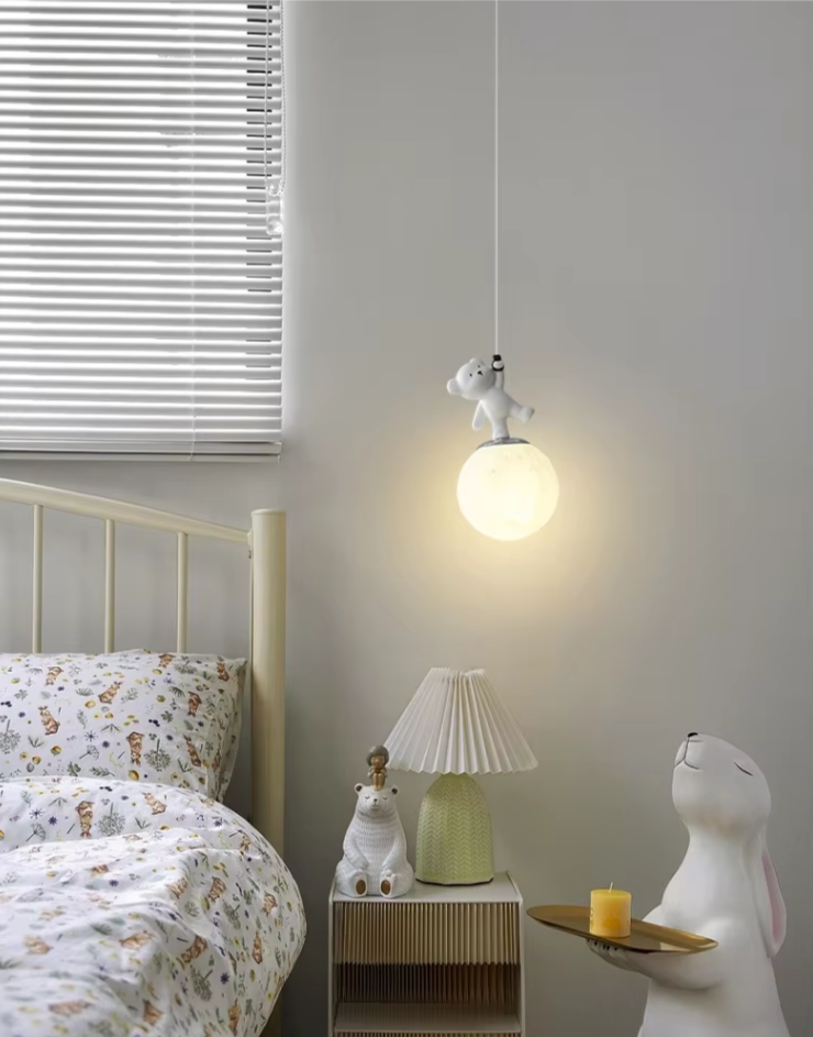 Nordic Bear Glow - hanglampen - detail