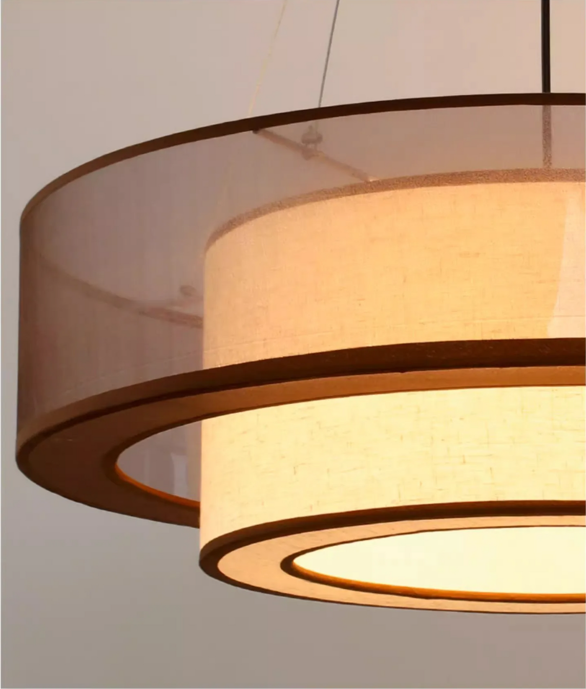 Luxe “SilkAura Moderne Hanglamp” - hanglampen - close-up