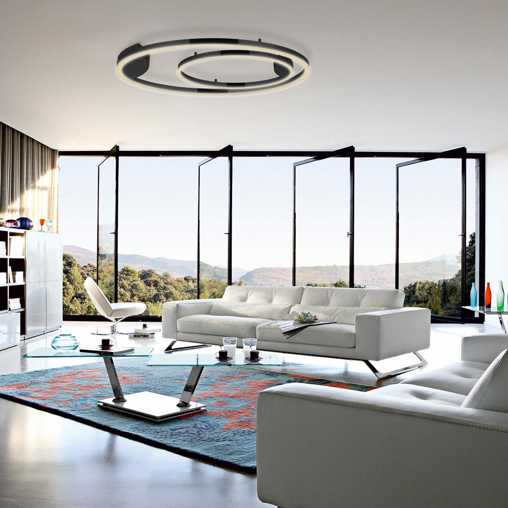 Skapetze - S.LUCE Ring 40 LED Plafond & Wandlamp Dimbaar - wandlampen