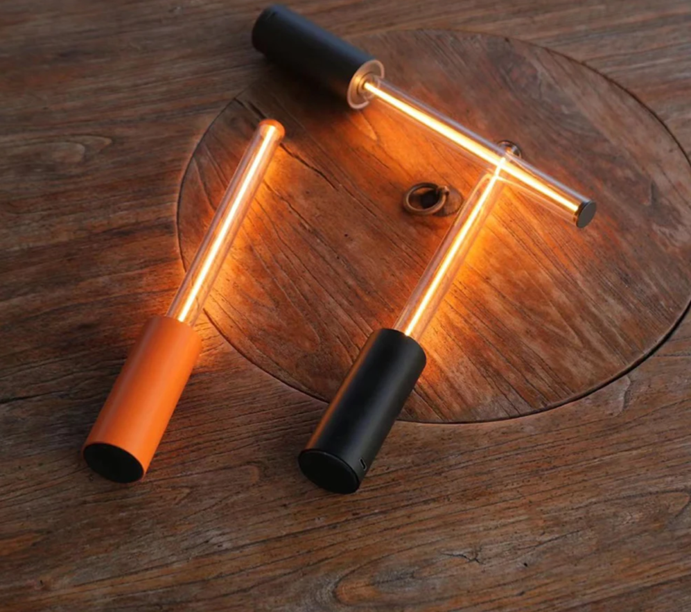 Modern Minimalistische Ademlicht Tafellamp – Draagbare Oplaadbare Touch Bedlamp & Nachtlampje - tafellampen - verlicht