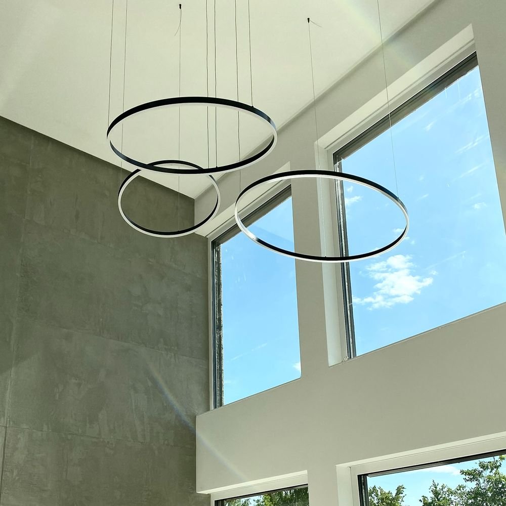 Skapetze - S.Luce Ring 80 Direct Of Indirect Led Pendelarmatuur - hanglampen - afmetingen