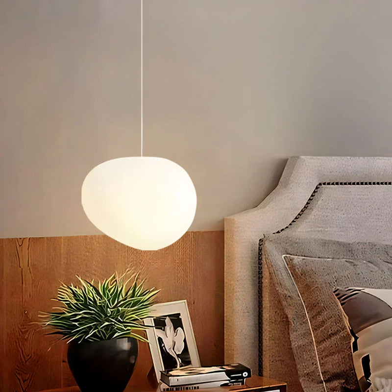 Witte Kiezel Hanglamp - hanglampen - detail