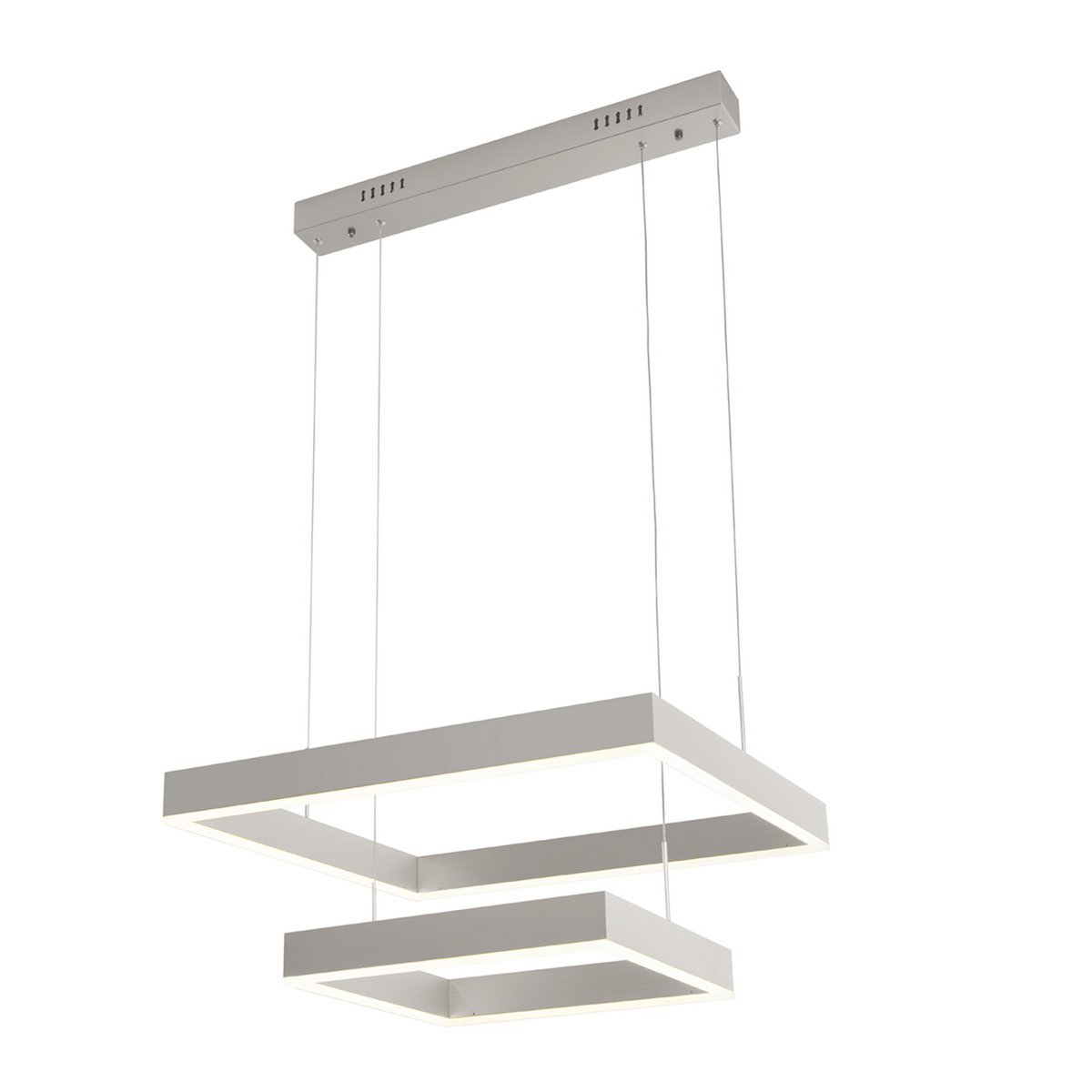 Alexandra Thai - Plafondlamp 60X60X120 Zilver Metaal - plafondlampen - sfeerbeeld