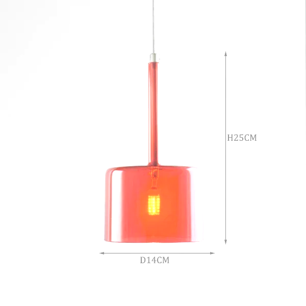 LuceVetro Eleganza – Italiaanse Minimalistische Design Hanglamp - hanglampen - in de kamer