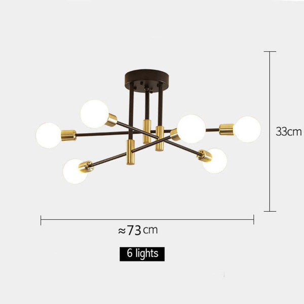 Glazen Hanglamp Voor In De Huiskamer - hanglampen - sfeerbeeld
