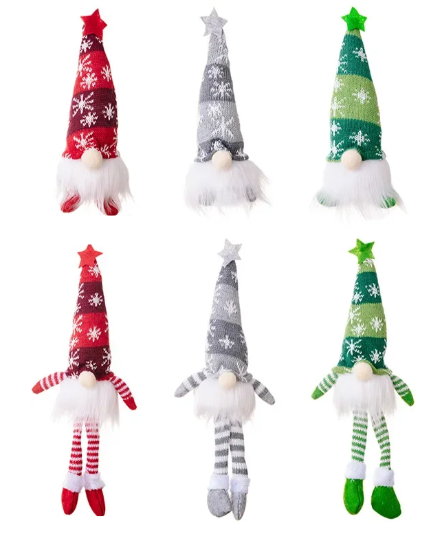 LUMIGNOME – LED Kerst Kabouter Zonder Gezicht - buitenverlichting - gemonteerd