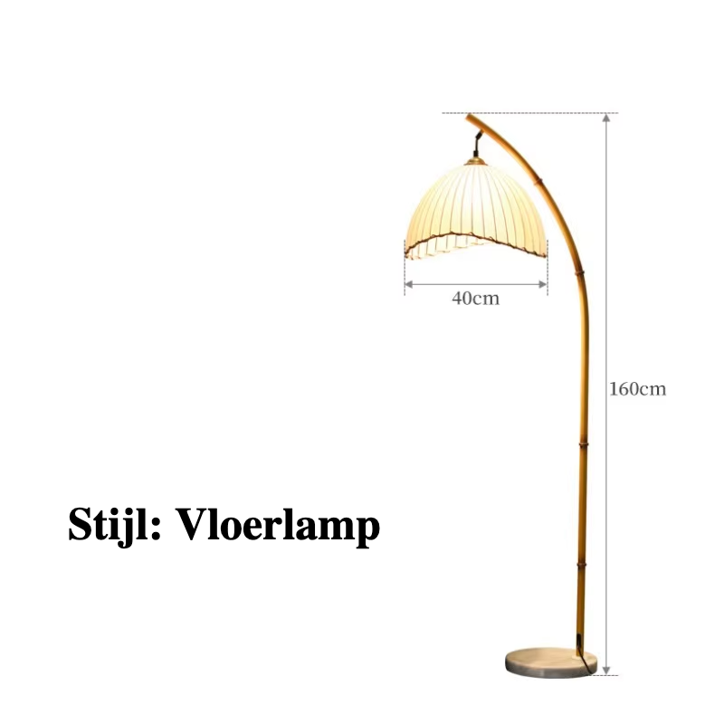 ZenGlow Wabi-Sabi LED Floor Lamp – Scandinavian Minimalism & Japanese Design for a Calming Atmosphere