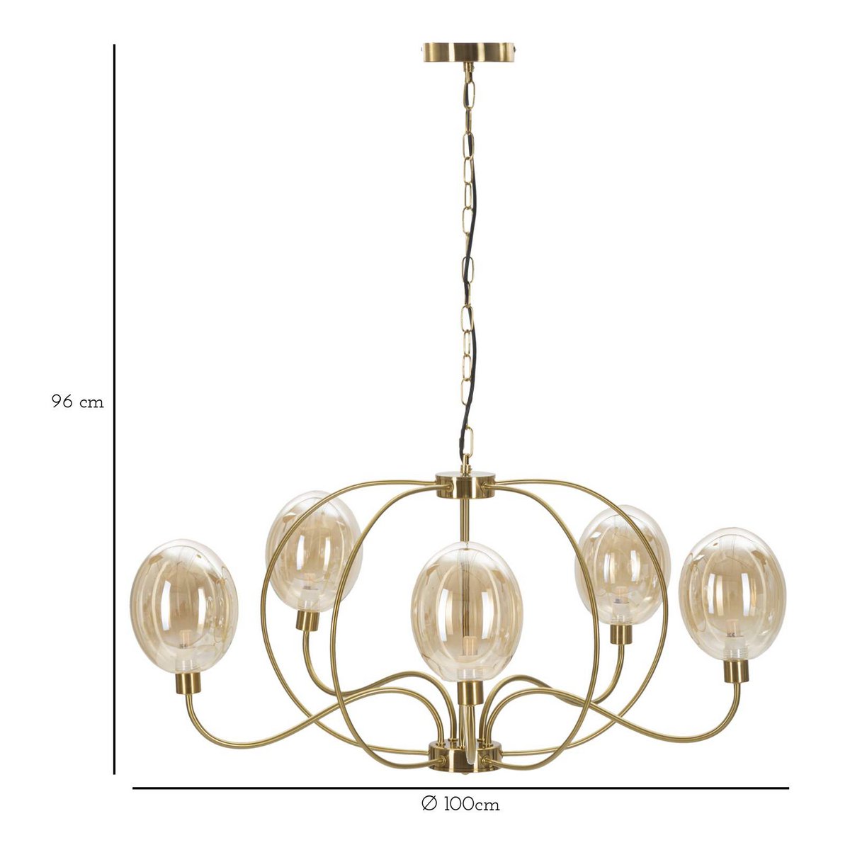 Alexandra Decor - Plafondlamp Wenen Cm 100X96 - plafondlampen - detail