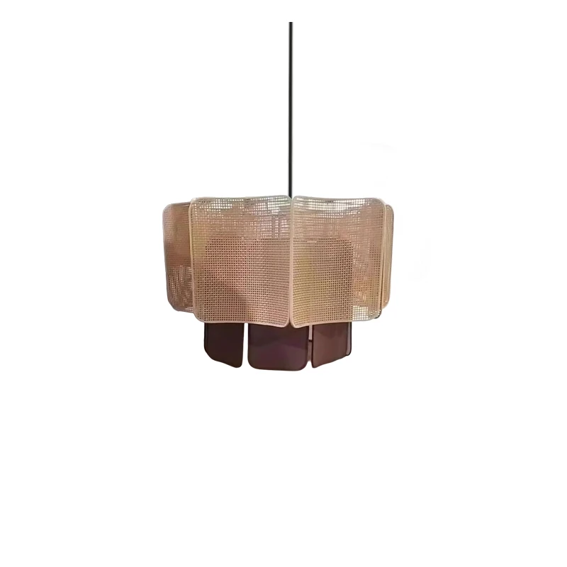 Japanse Wabi Sabi Boheemse Rotan Hanglamp - hanglampen