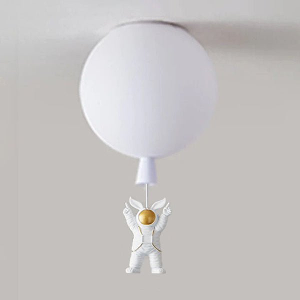 Moderne Maan/Astronauten Led Plafondlamp - hanglampen - verlicht