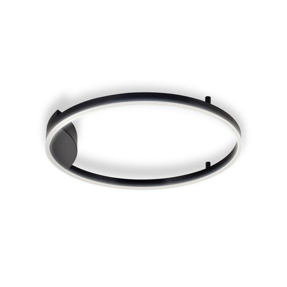 Skapetze - S.LUCE Ring 40 LED Plafond & Wandlamp Dimbaar - wandlampen - zijaanzicht