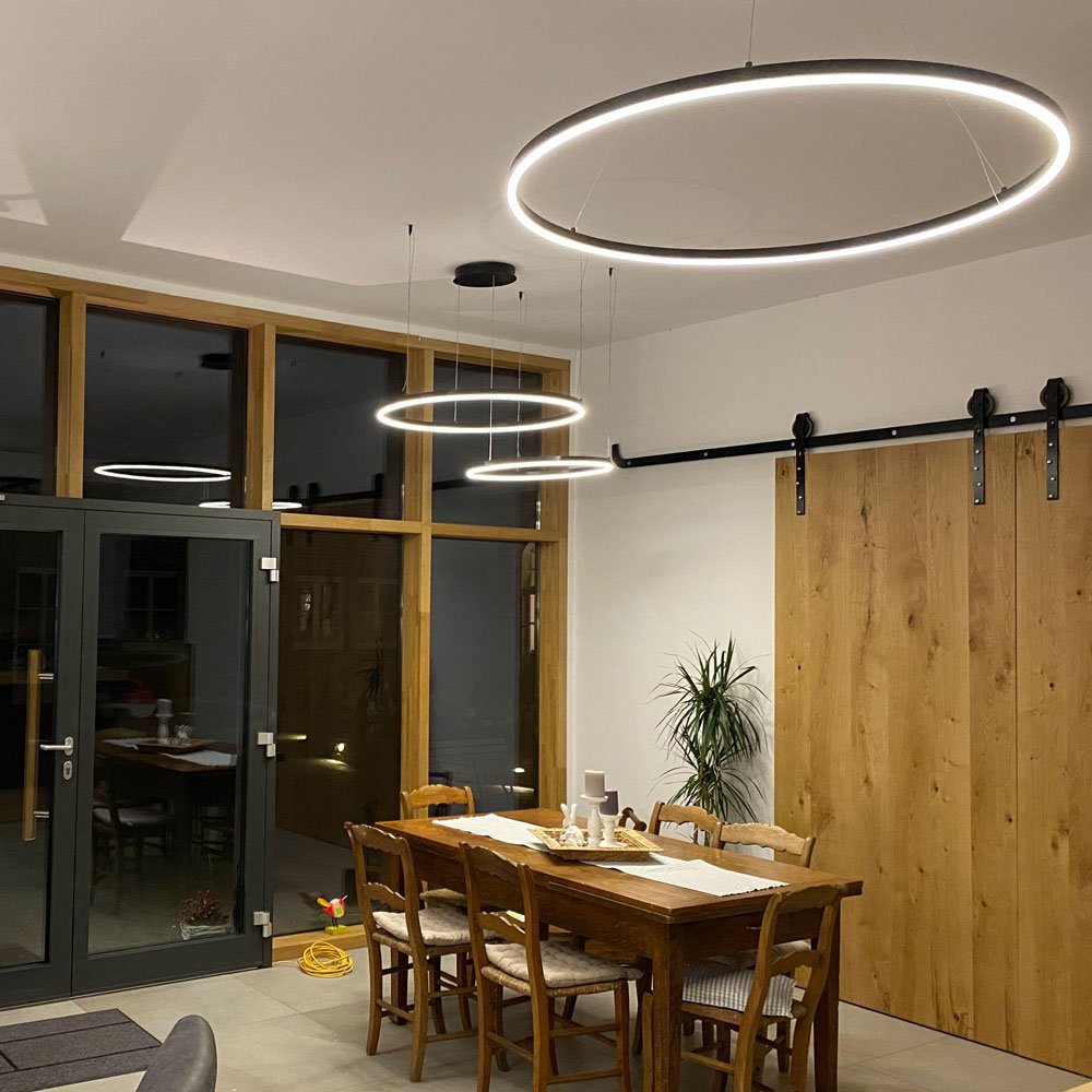 Skapetze - S.LUCE Ring 120 LED Hanglamp 5m Pendel - hanglampen - sfeerbeeld