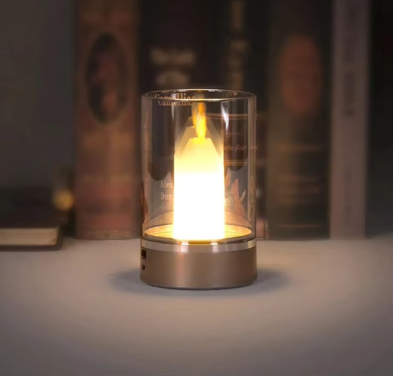 LUMAFLAME Touch LED Kaarslamp - tafellampen - verlicht