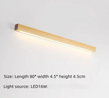 ZenLuma Japanese Wooden Wall Lamp