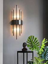 AuriLux Nordic Crystal Wall Lamp 