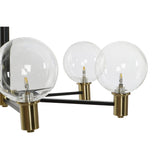 Alexandra Meti - METAL GLASS CEILING LAMP 83X83X128 BLACK BALLS