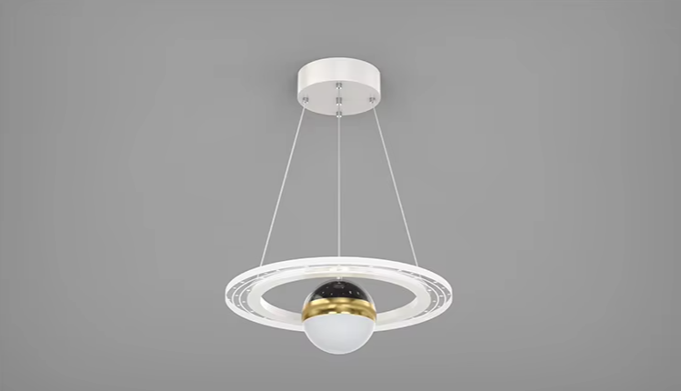 LunaNova LED Plafondlamp met Sterrenprojectie - hanglampen - close-up