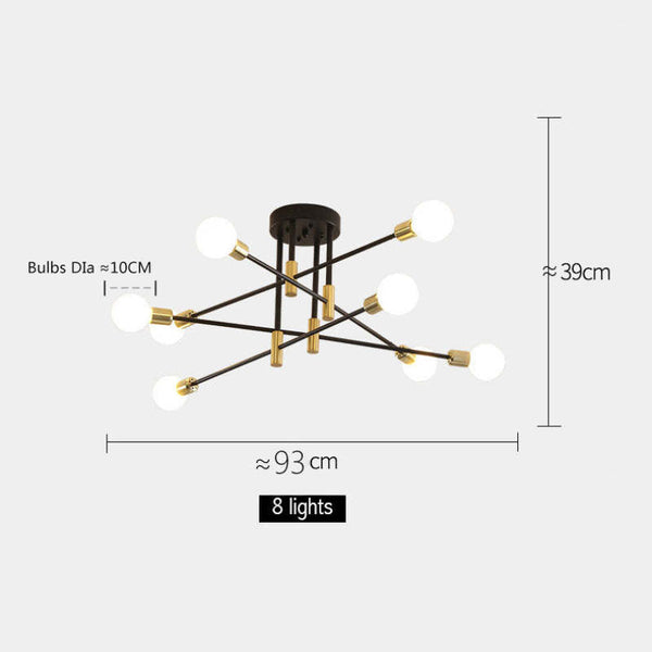 Glazen Hanglamp Voor In De Huiskamer - hanglampen - detail
