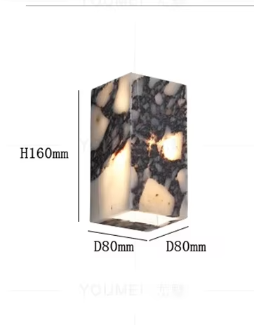 LUMARIS MarbleGlow LED Wandlamp - wandlamp - detail