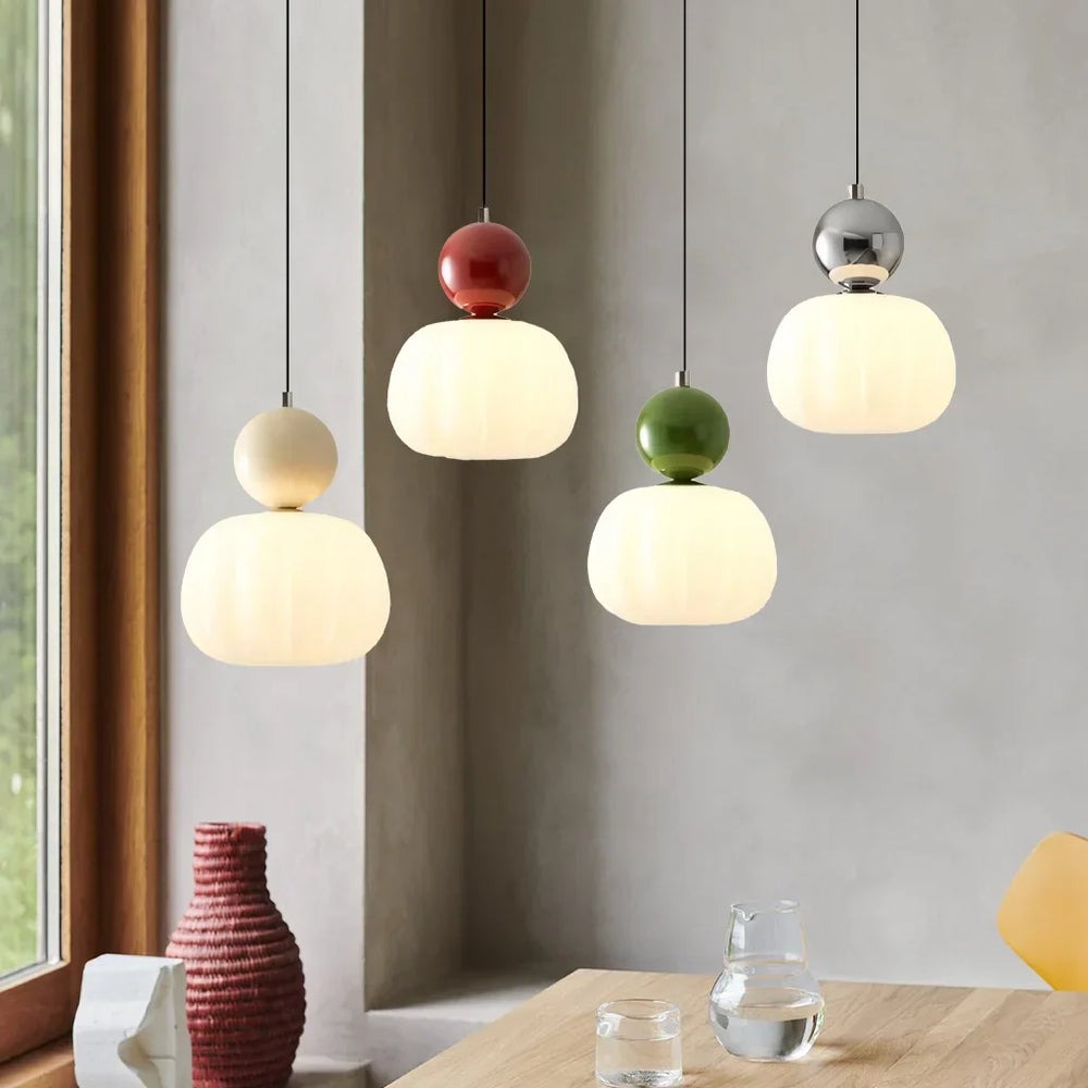 Scout Creme Art Deco Hanglamp voor in de Slaapkamer - hanglampen - in de kamer