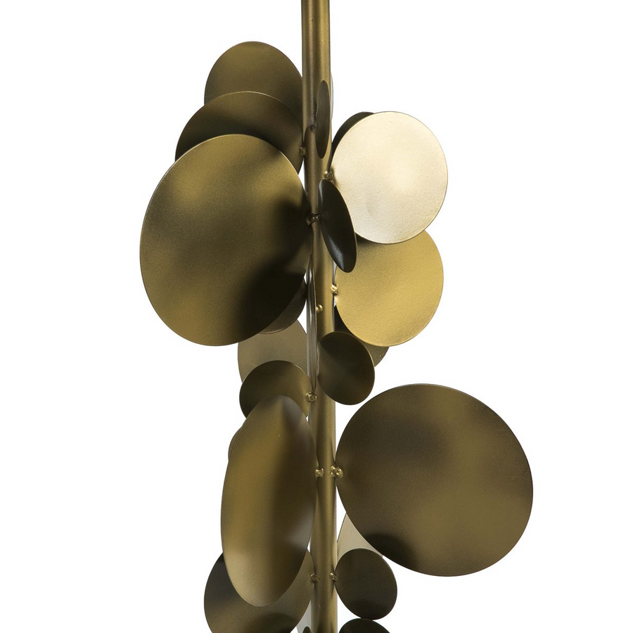 Alexandra Thai - Table lamp 30X30X71 Metal Gold with lampshade 